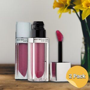 Maybelline Color Elixir Iridescent Lip Color, Opalescent Orchid #515 (2 pack)